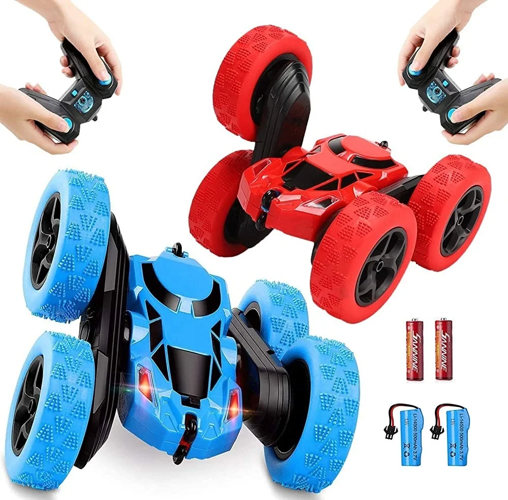 

Полноприводный Радиоуправляемый автомобиль 2,4 ГГц 4CH 360 градусов флип Двусторонняя деформация Дрифт автомобиль Rock Crawler робот автомобиль с д...
