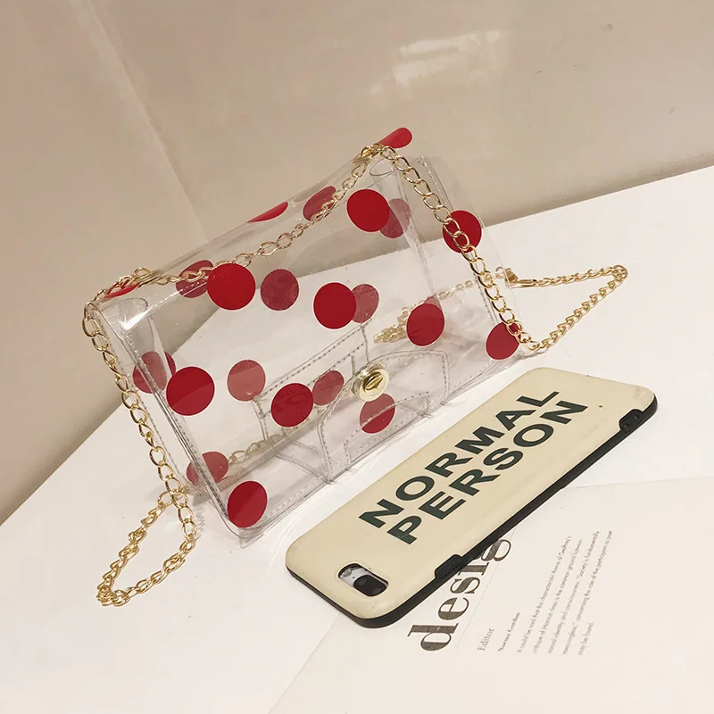 2019 новые Брендовые женские сумки-мессенджеры повседневные сумки с цепью из ПВХ