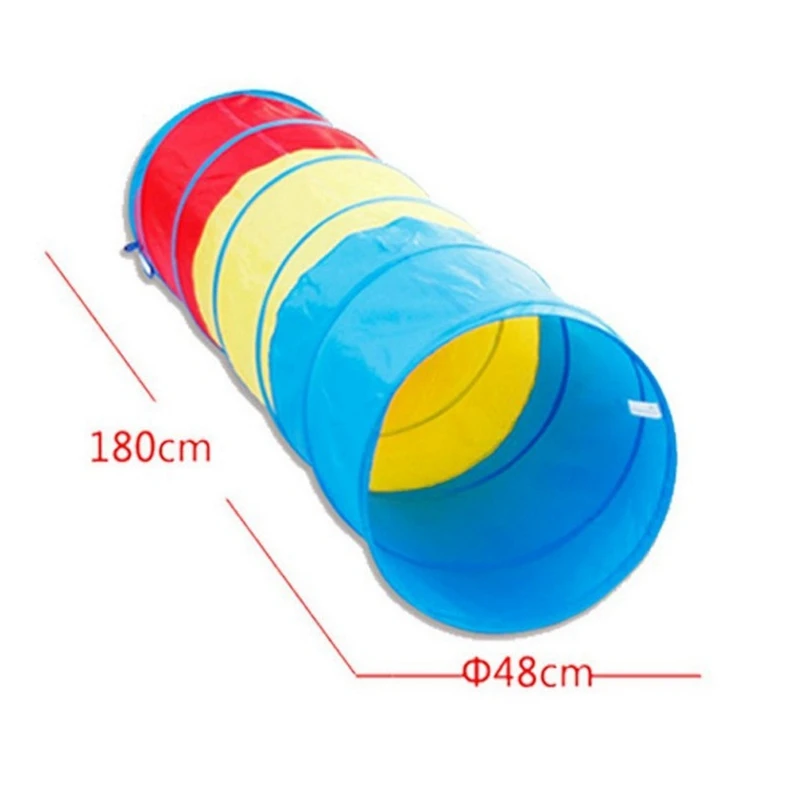 

Kids Play Tunnel for Toddlers Kids Tunnel Toys or Gift Indoor or Outdoor Crawling Tunnel Toy (Colorful Crawling Tunnel)