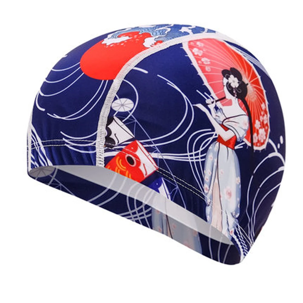 Водонепроницаемые купальные шапочки для бассейна с длинными волосами женщин и