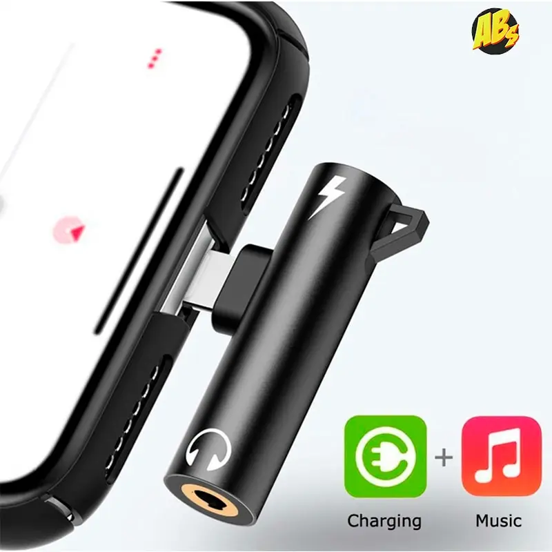 Адаптер для iPhone Lightning 3 5 мм на наушники и зарядку iPad ауди-адаптер jack 3.5 DREAM AC-2 aux |