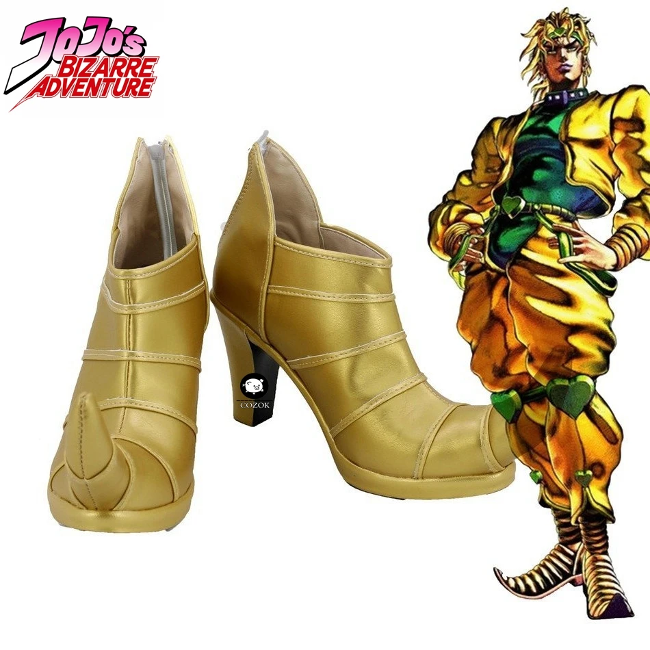

JoJo's Bizarre Adventure Dio Brando Cosplay Shoes High Heel Custom Made Any Size
