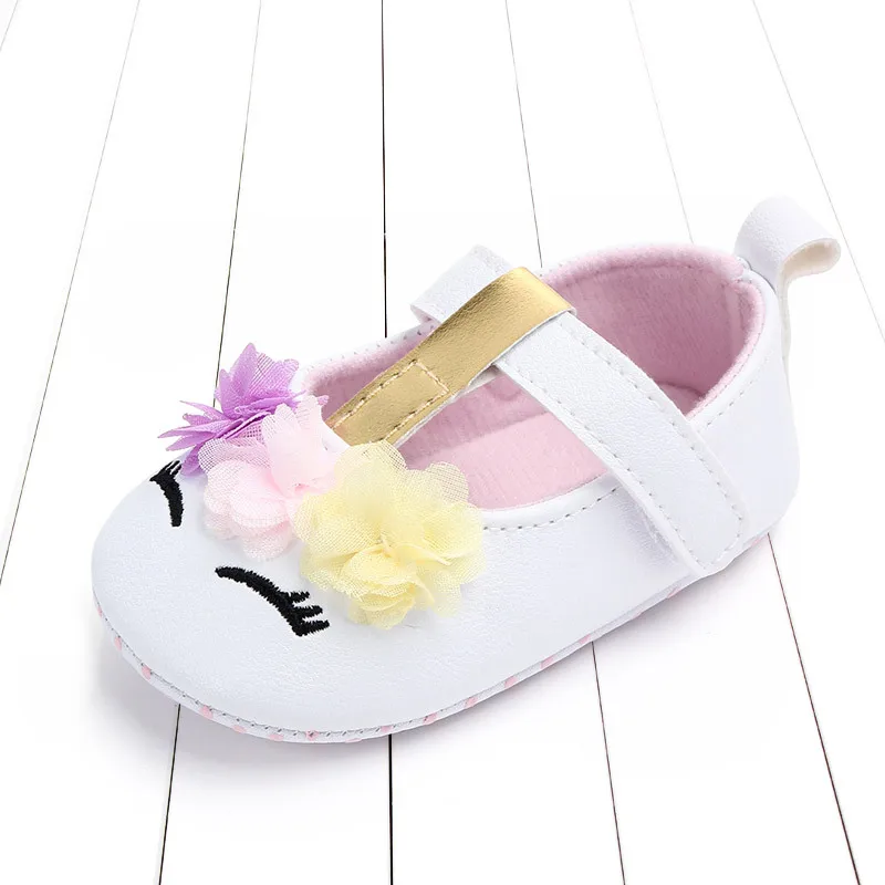 

Babies' Toddler Shoes Soft Sole Newborn Shoes Baby Cotton Shoes Velcro Flower Shoes