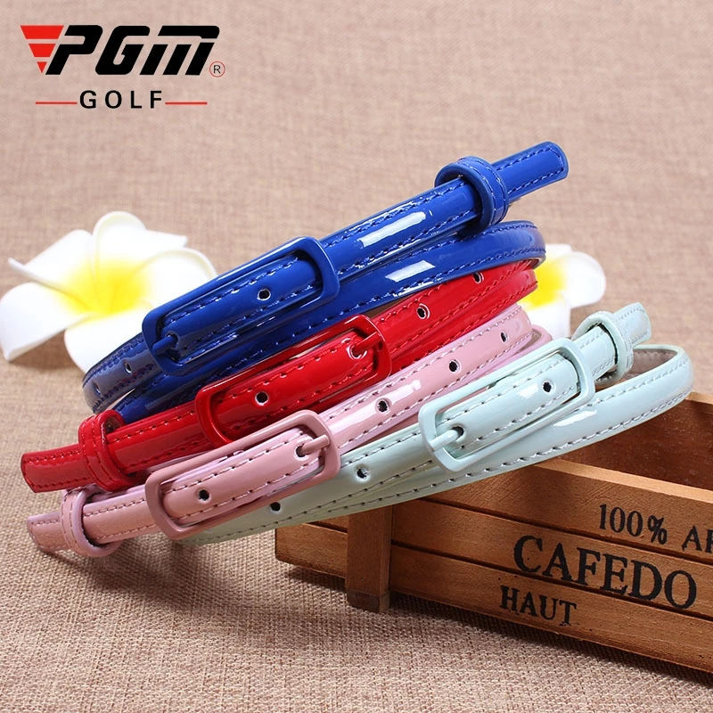 Ремень для гольфа PGM женский модный декоративный ремень из искусственной кожи