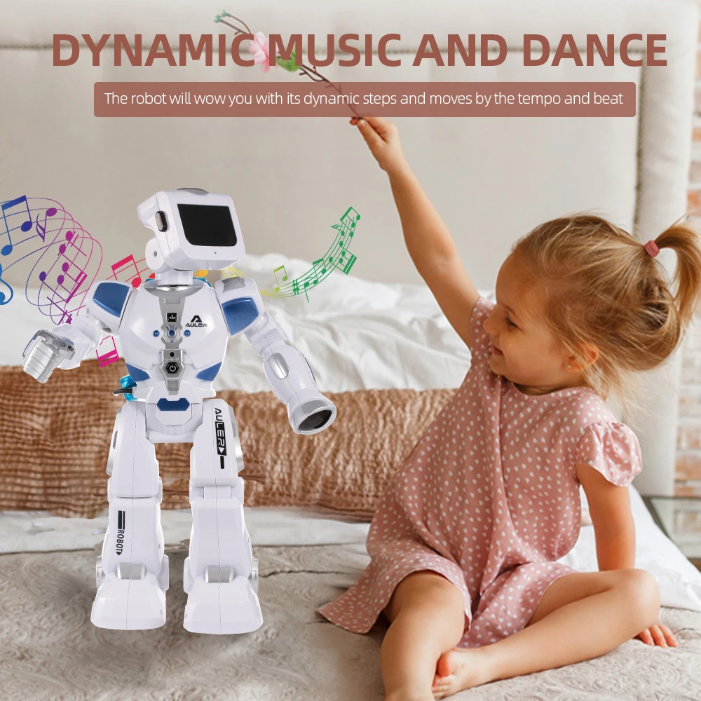 

RC Robot Intelligent Programmable Walking Dancing Fun Smart Toy for Kids Remote Control Educational humanoid robotics Toys Gifts