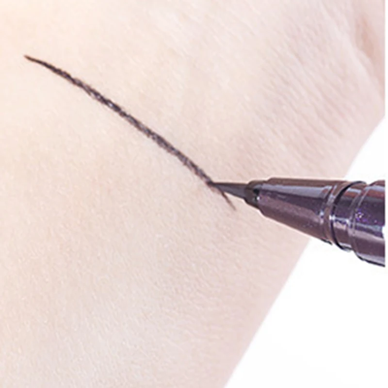 1 Pcs Liquid Eyeliner Ultra Slim 0.1mm Waterproof Smudgeproof Smooth Pen DEC889 |