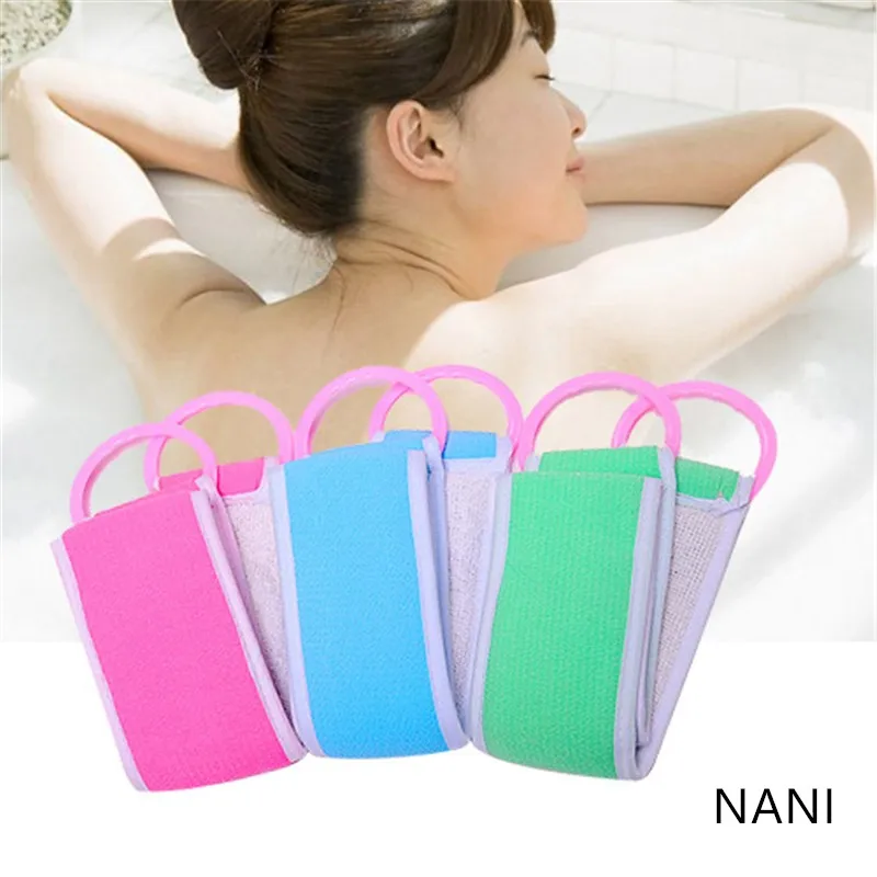 

Мягкая отшелушивающая губка для душа, щетка для душа и спины, Массажная щетка для спа, щетка для тела, товары для ванны