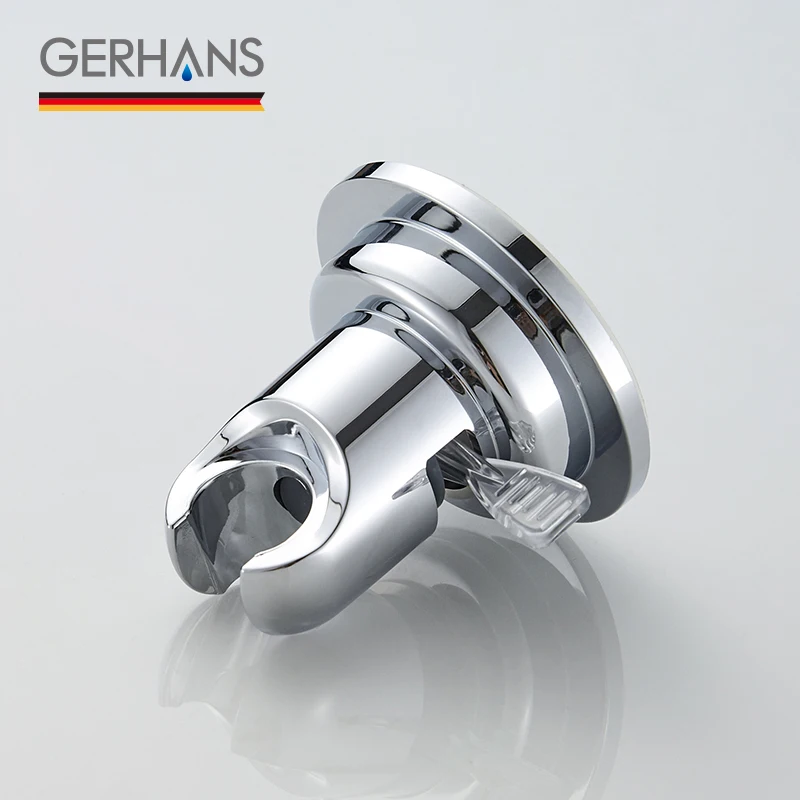 GERHANS Accessories K24016 Держатель для душевой лейки на вакуумных присосках Цвет: Хром |