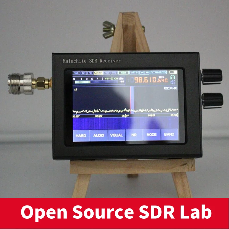 50Khz-2GHz Malachite SDR Radio Software 1.10c Malahit DSP Receiver + 3.5" LCD Battery Speaker | Компьютеры и офис