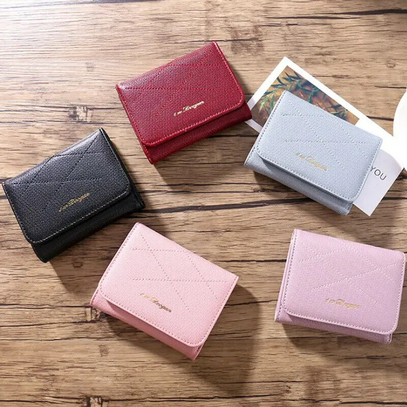 Новый женский маленький мини-кошелек из искусственной кожи держатель для карт