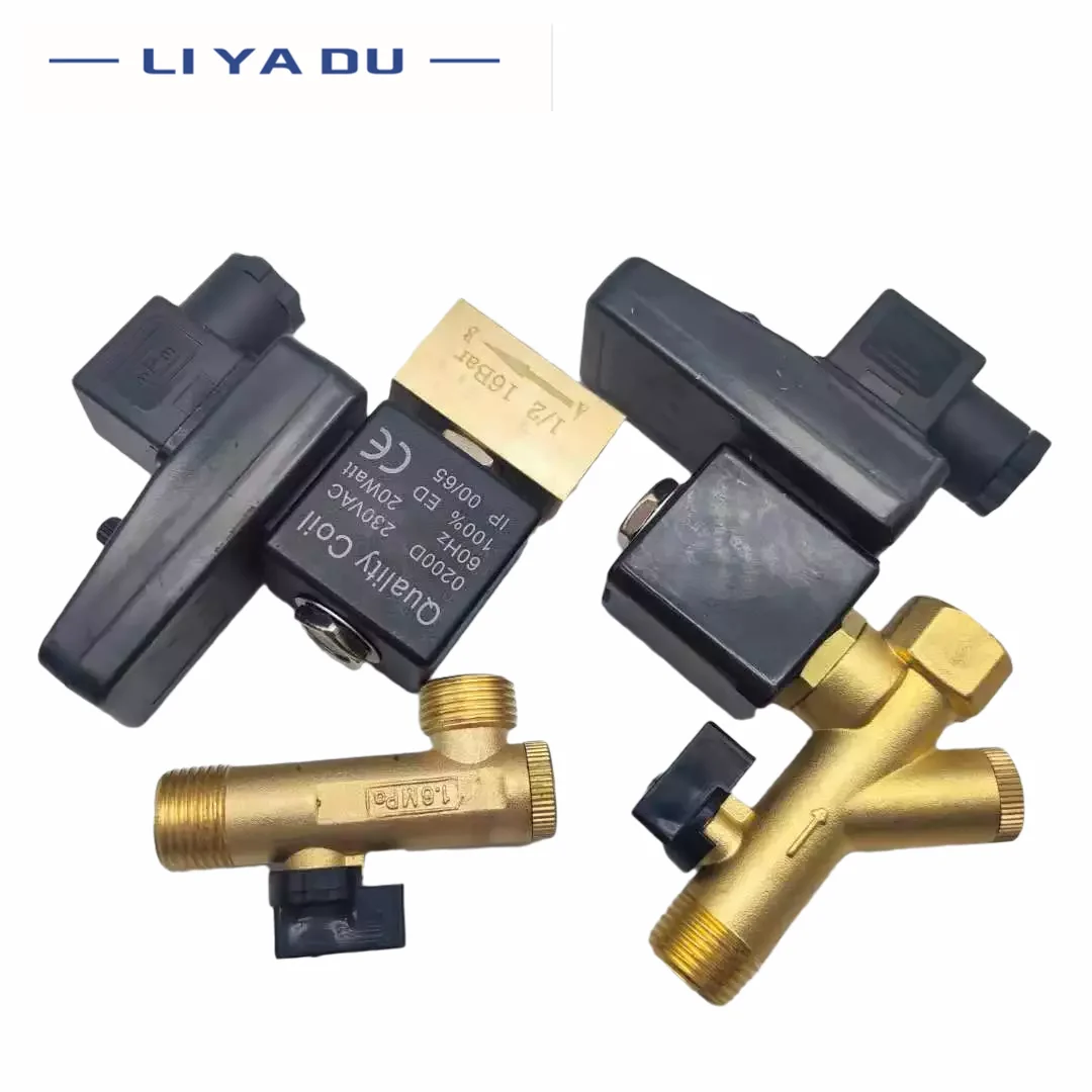 Фильтр воздушного компрессора 1/2 электронный сливной клапан резервуар для