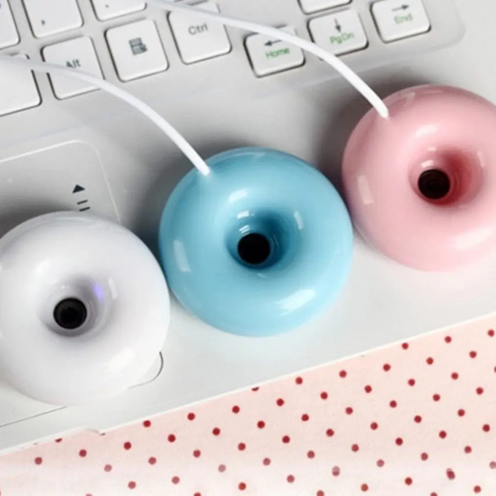 HOT Newest 1 Pcs Portable Air Purifier Usb Office Desktop Mini Humidifier Creative Donut Sprayer Fast Delivery | Дом и сад