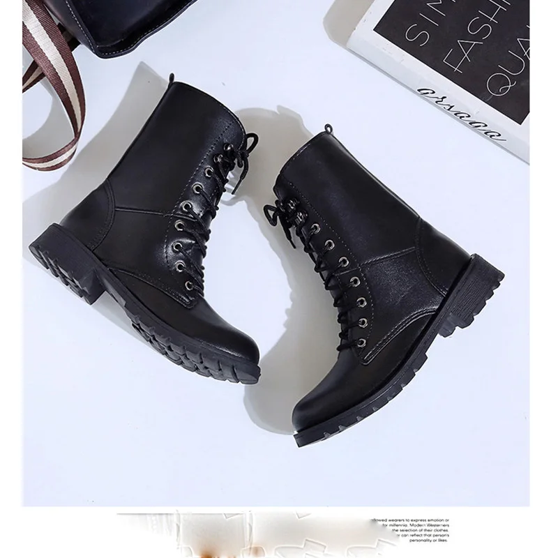 Женские ботильоны из искусственной кожи повседневные весенние женские 2019 | Обувь