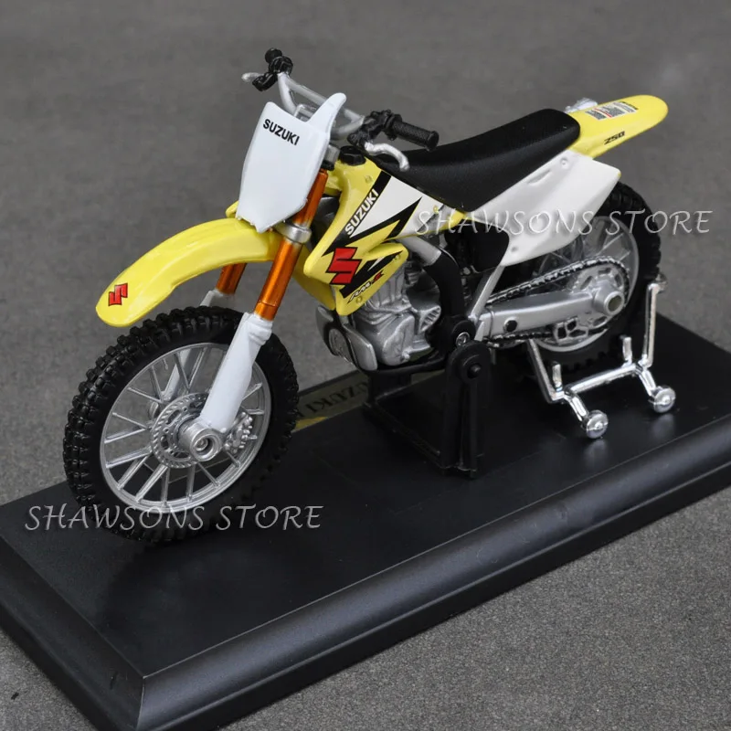 Литые игрушечные модели Maisto 1:18 Suzuki RM Z 250 копия миниатюрного мотоцикла|maisto 1:18|miniature