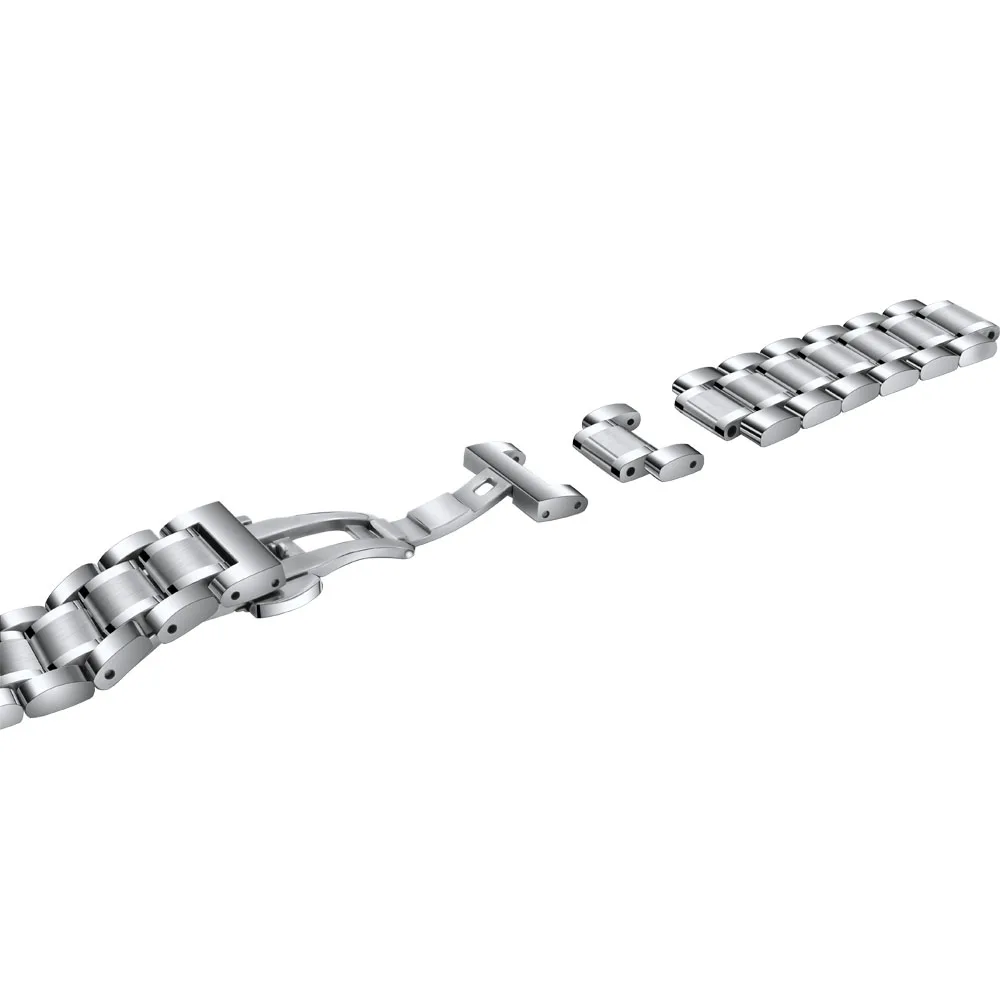 OTMENG Stainless Steel Watch band 18mm 20mm 22mm 24mm Bracelet Women/Men's Wrist Strap Suitable for Various Brand Watchband