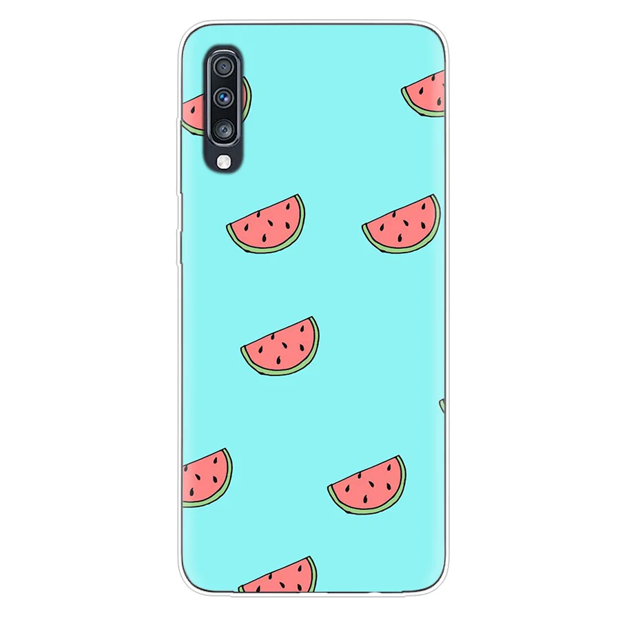 

Watermelon Soft Case For Samsung A70 A50 A71 A10 S10 Plus A51 S21 Ultra A20 A20E S20 FE S7 Edge S8 S9 S10E Note 20 Back Cover Fu