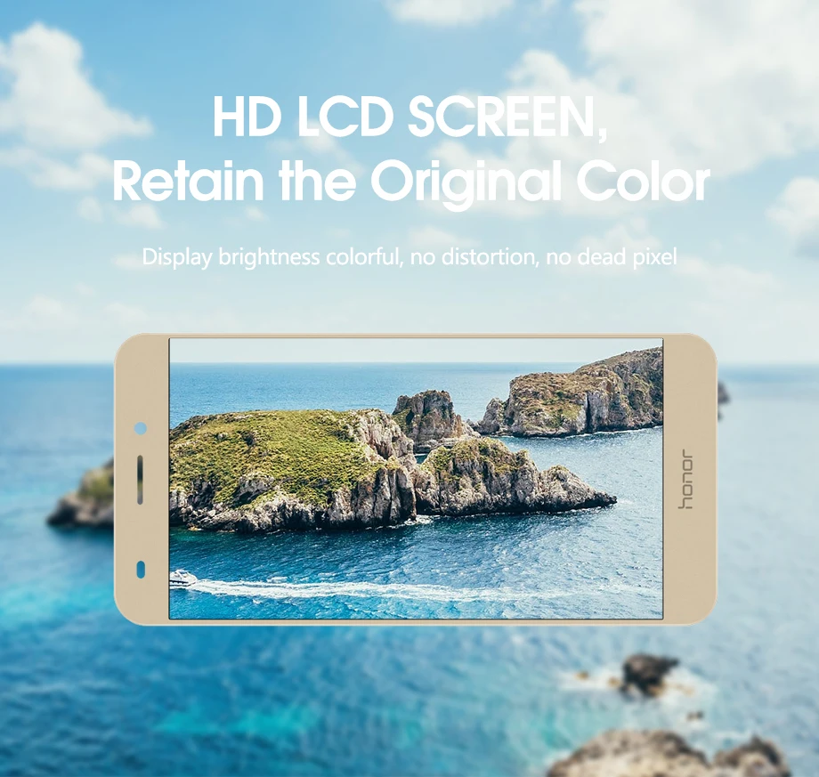 Для 5," huawei Honor 5C ЖК-дисплей+ сенсорный экран панель дигитайзер Замена для Honor 7 Lite huawei GT3 ЖК