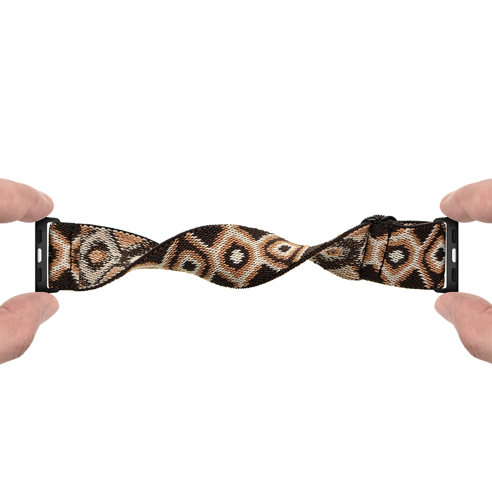 Ремешок из нержавеющей стали для Apple Watch Band 44 мм браслет с этническим народным