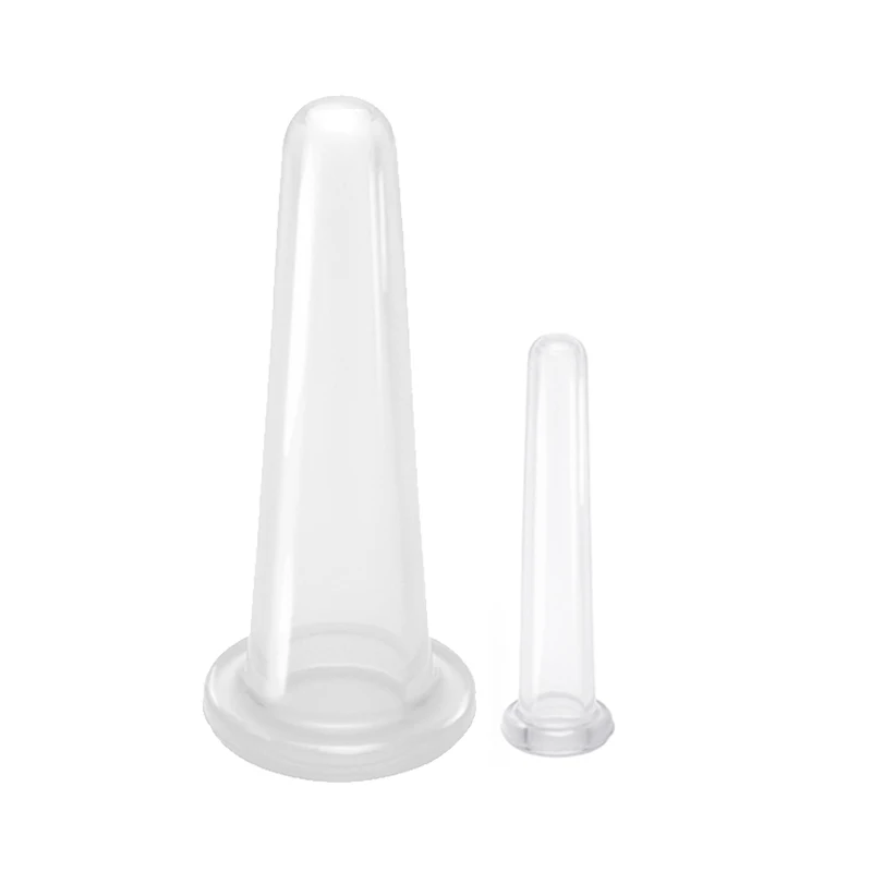 Силиконовый массажер для лица вакуумная банка банки удаления морщин лифтинга