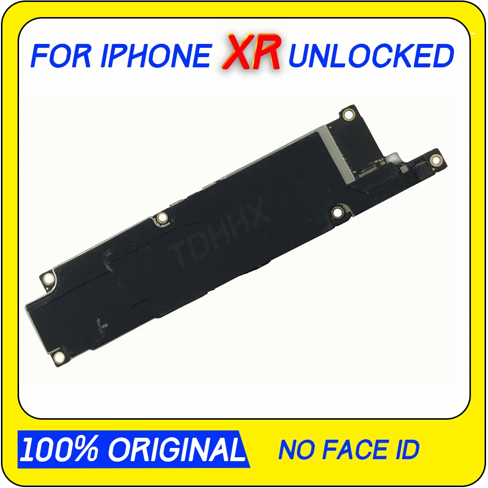 Заводская разблокированная Логическая плата для iPhone XR материнская плата с IOS для iPhone XR материнская плата 64 Гб 128 ГБ 256 ГБ с IOS