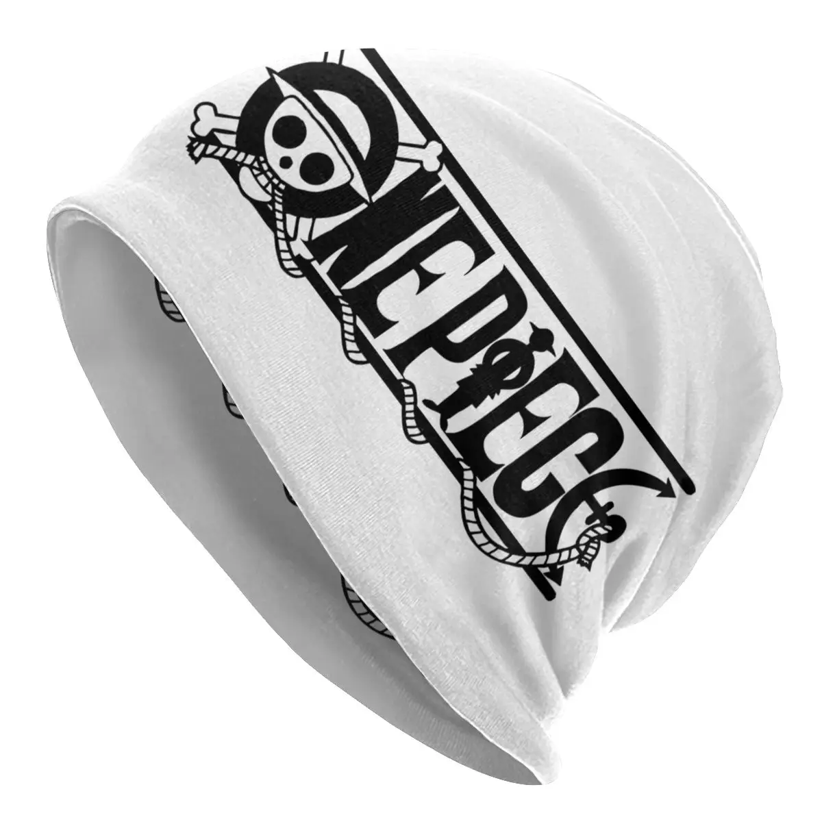 One Piece Logo Bonnet Hat Knitting Hats Goth Outdoor Skullies Beanies Hat Men's Women's Adult Summer Warm Thermal Elastic Caps