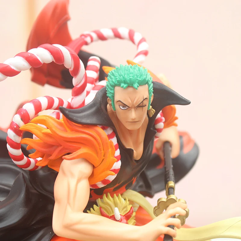 Экшн-фигурка из ПВХ 24 см Gk Roronoa Zoro Kabuki Version декоративная Коллекционная модель