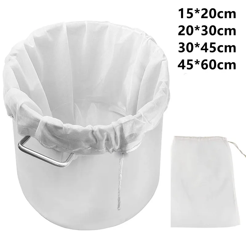 Кухонные принадлежности мешок для фильтрации пива Домашнего Пива многоразовые