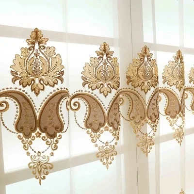 Шторы из синели для гостиной шторы с вышивкой спальни Валана. | Дом и сад