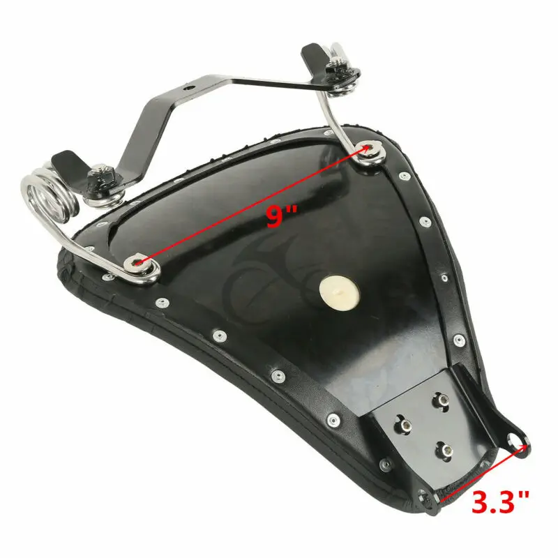 Мотоцикл Solo сиденье w/кронштейны спрингер для Harley Sportster 04-06 10-18 железный 883 2004-18 XL1200 XL883