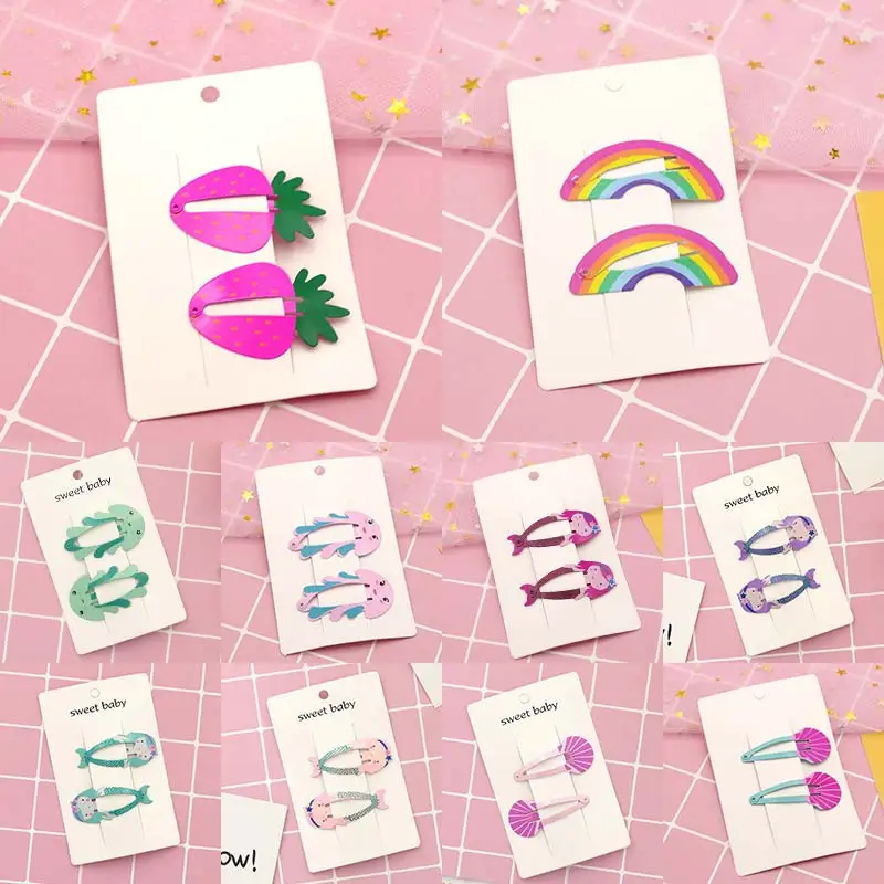 Заколка для волос русалка девочек 1 комплект 44 цвета s | Аксессуары одежды