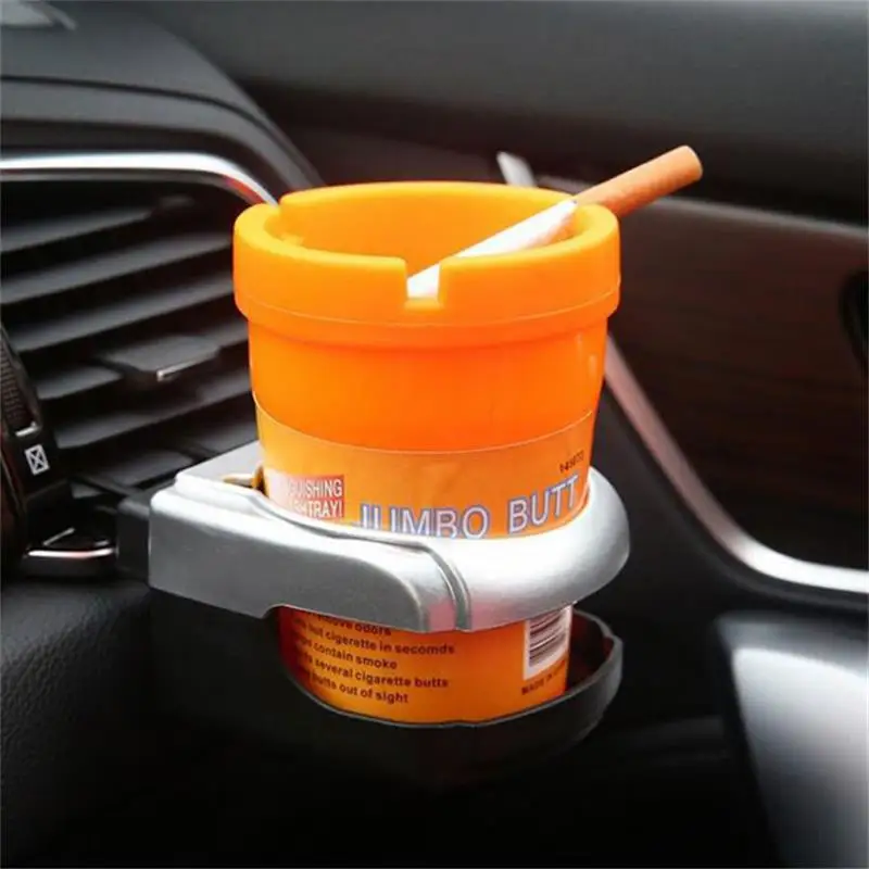 

Multicolor Car Ashtray Fireproof Material Easy Clean Car Ashtray Fit Most Auto Cup Holder Truck Office Cigarette Ashtray Car