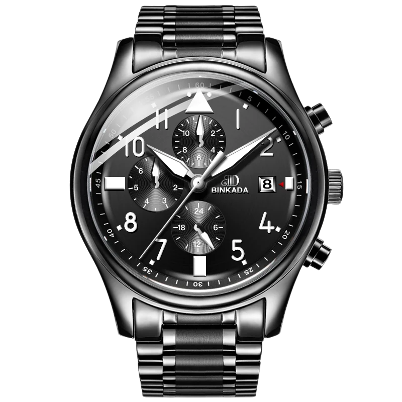 

Binkada genuine 2020 new men's watch fully automatic mechanical famous brand Swiss tip goods waterproof fashion men's watch
