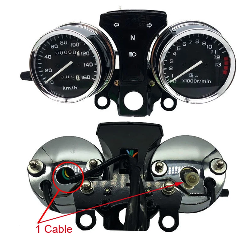 Запчасти для мотоциклов Тахометр Honda CM125 V MEN SDH125 125cc 1 2 кабелей тахометр измеритель