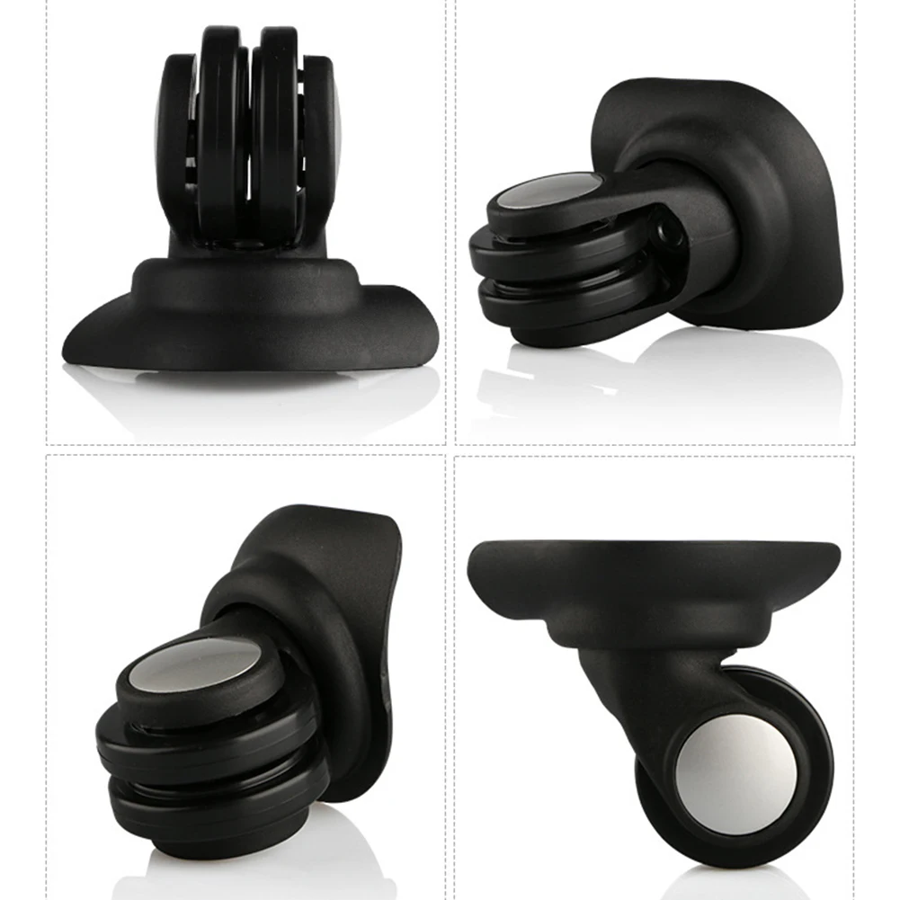 1pair Luggage Wheel Flexible Accessories Wear Resistant PVC 360 Rotating Sliding Repair Caster Durable Replacement Mute Suitcase | Багаж и