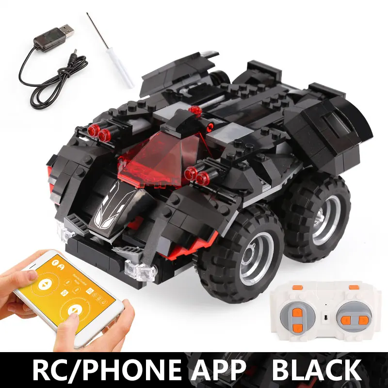 Двигатель мощность до Функция RC Гусеничный гонщик Электрический fit technic автомобиль 42065 скорость автомобиля строительный блок кирпичи модель ребенок подарок - Цвет: 13020-384PCS