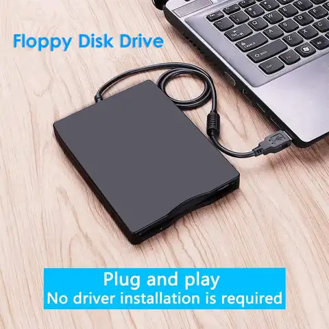 Дропшиппинг, портативный внешний дисковый накопитель USB FDD 3,5 дюйма, Plug Play для ПК Windows 2000/XP/Vista/7/8/10 Mac 8,6