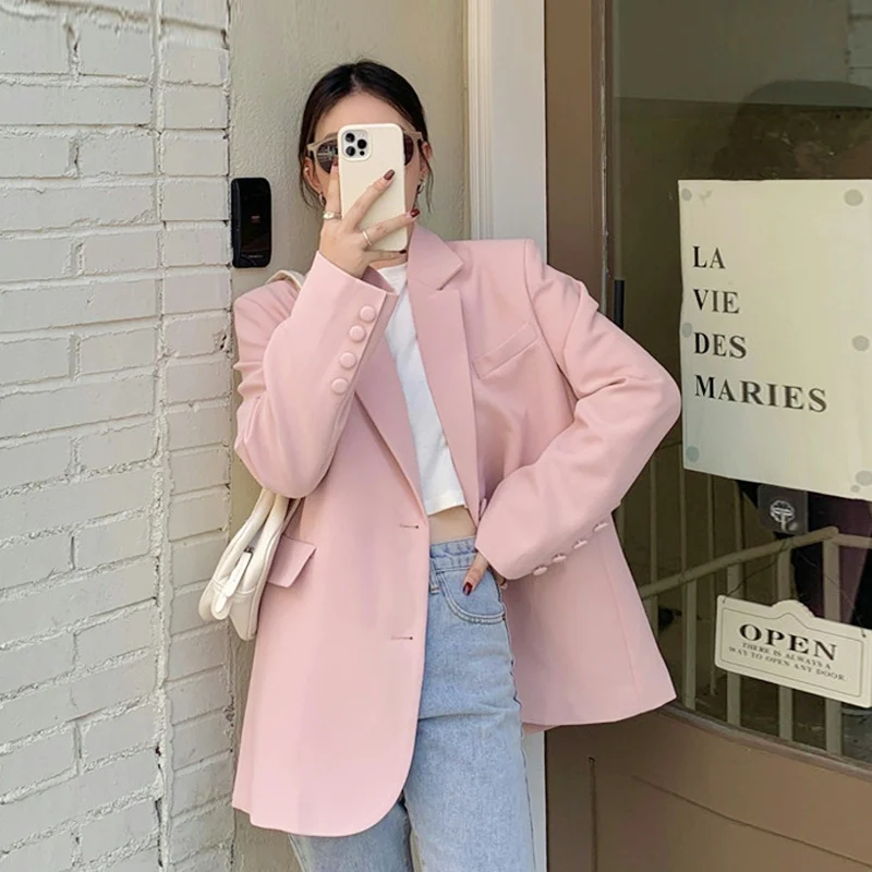 

Повседневный костюм, пальто для маленьких девочек, весна и осень 2021, новый дизайн средней и длинной ниши, жареный уличный костюм, Топ