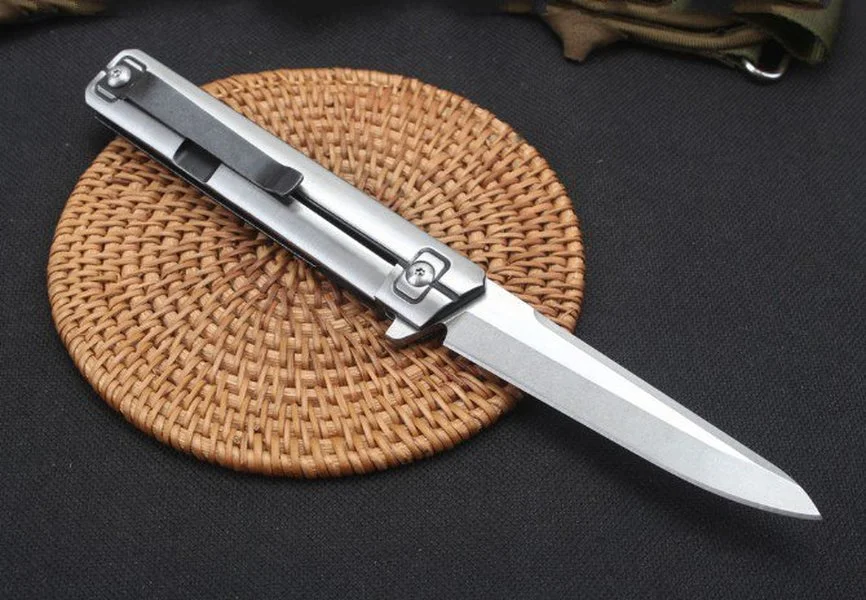 Карманный складной нож из нержавеющей стали с шарикоподшипником | Инструменты