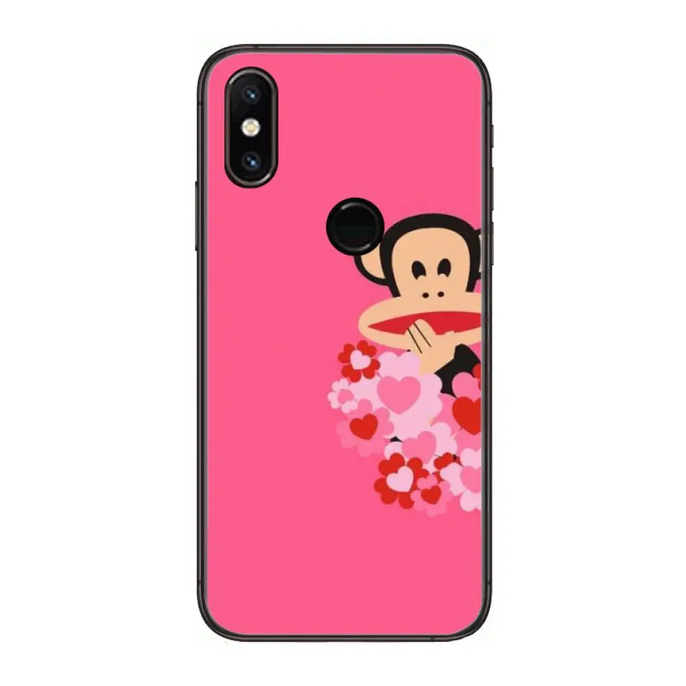 

monkey luxurious fashion Phone Case For xiaomi M2 C3 X3 F2 Lite NFC 6 5 x Poco k30 Pro Anime Black Cover Silicone Back Pretty