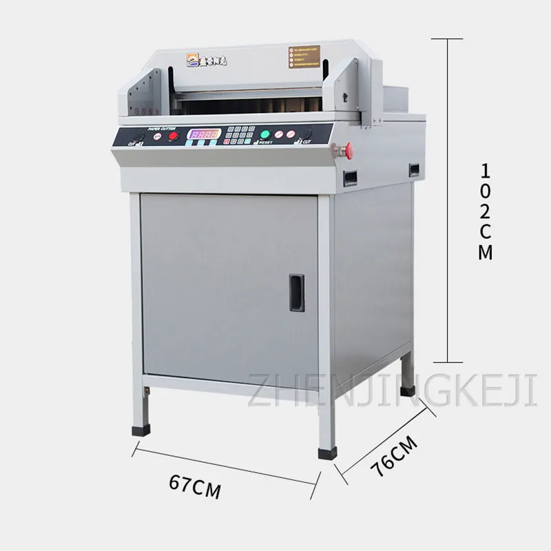 

A3 Heavy Electric Paper Cutter Electric CNC Double Rail Push Paper Books Tender File Book Cutter Paper Cutter Heavy Crop Tool