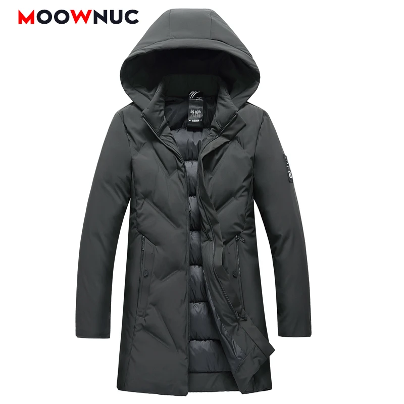

Outwear Overcoat Thicken Fashion Parka Male Mens 2020 Casual Jacket Waterproof New Autumn Winter Thermal Homme Coats 4XL MOOWNUC