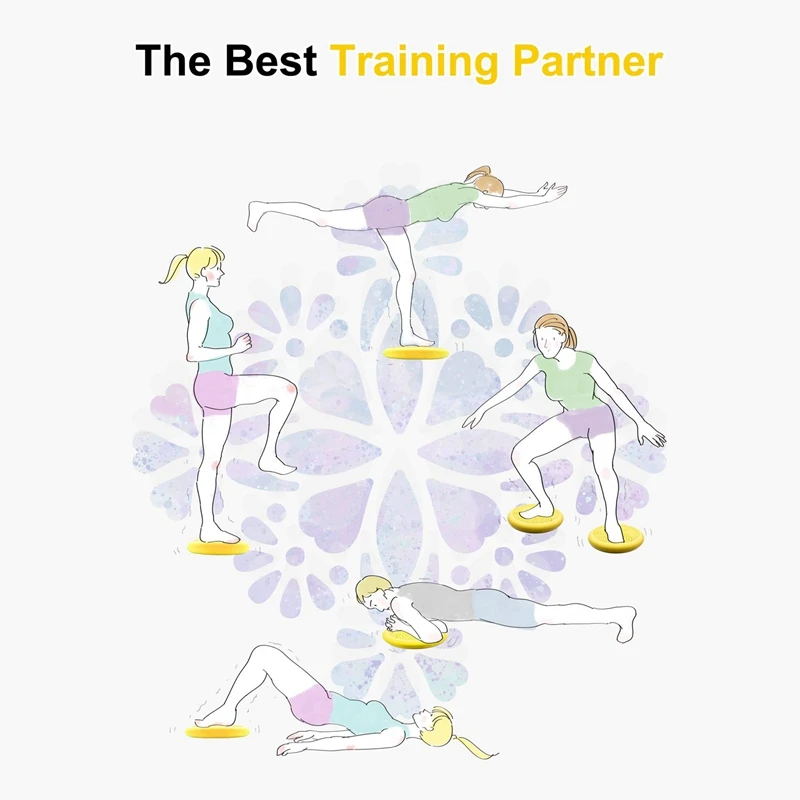 

Yoga Balance Mat Massage Fitness Balance Soft Pedal Sports Massage Cushion Inflatable Massage Cushion Yoga Equipment