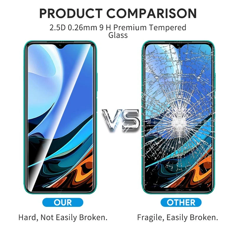 3pcs tempered glass for xiaomi redmi 9t glass screen protector for xiaomi redmi 9t 9 t t9 redmi9t safety cover protective film free global shipping