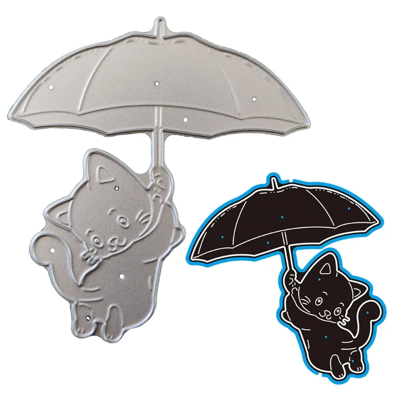 

Umbrella Metal Cutting Dies Stencil Scrapbooking DIY Album Stamp Paper Card Embossing Decoration Craft