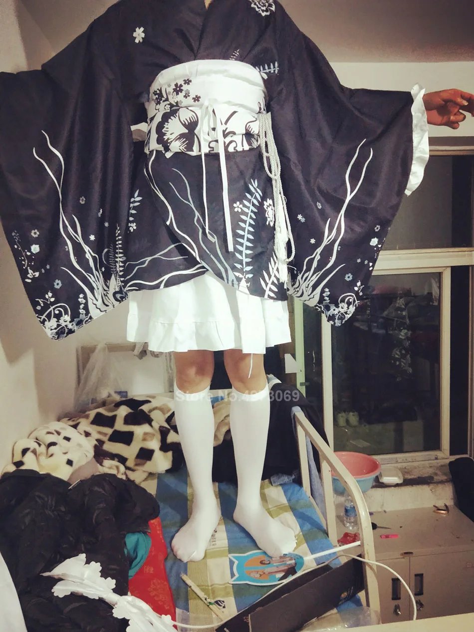 Кимоно в японском стиле каваи для девочек Винтаж юката женщины хаори Vestidos Япония Аниме Косплей Лолита Блузка вечерние Косплей Хэллоуин
