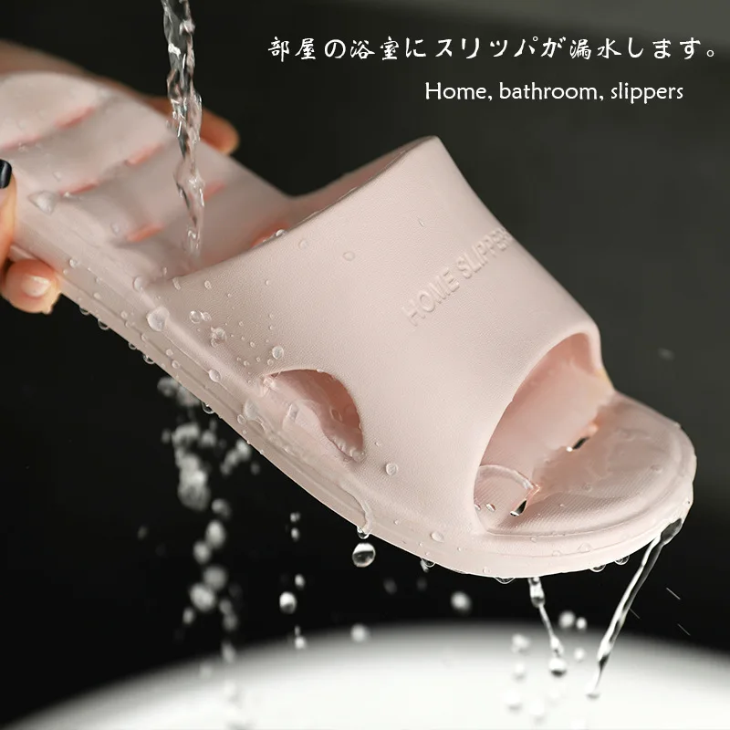 

2020 Summer Fashion Home Jelly Flat Slippers Casual Hollow Beach Sandals Bathroom EVA Soft Lightweight Women's Shoes Size 31-43