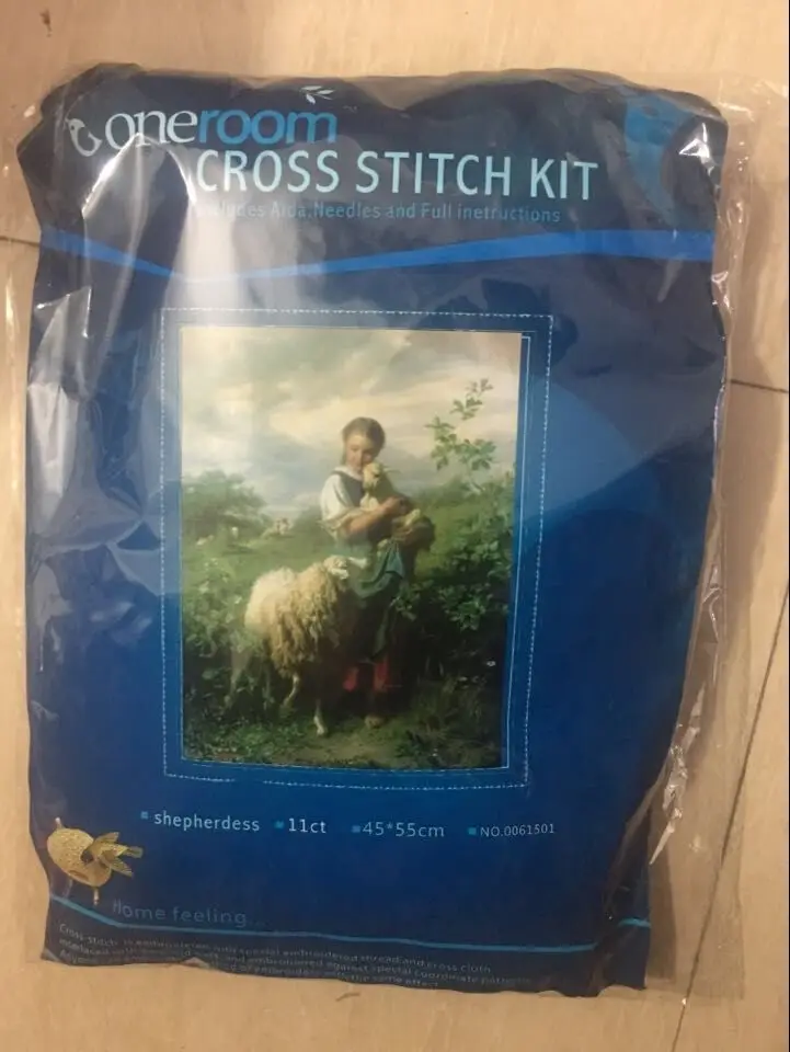 Счетный крест комплекты для рукоделия вышивки поделки 14/16/18/27/28 ct Аида DMC цвет DIY