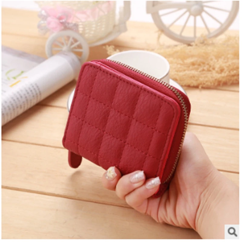 Women Ladies Wallet Leather Zip Coin Purse Clutch Handbag Small Mini Card Holder Key Bag | Багаж и сумки
