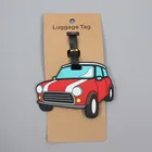 Креативная бирка для автомобильного чемодана, аксессуары для путешествий, силиконовый гелевый держатель для чемодана, бирка для багажа, портативная бирка