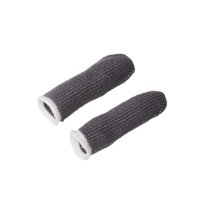 1 Pair Grey Finger Cots телефон для PUBG iPhone рукав для пальца Fingerstall тригеры Pubg Triger Gatillos Para Celular Pubg джойстик Celular Pubg - Цвет: 1 Pair Grey